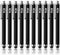 TCD 100 Pack Black High Precision Universal Capacitive Touch Screens Devices, Stylus Pens for Touch Screens Devices, Compatible with iPhone, iPad,...