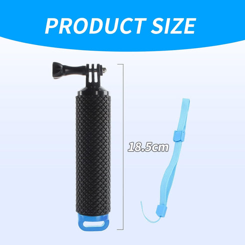 Stick Waterproof Floating Hand Grip Snorkeling Underwater Diving Selfie Pole Stick Compatible with 11 10 9 8 7 6 5 4 3 2 1 for Water Sport and Act...