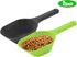 2 PACK Dog Food Scoop,1 Cup Capacity Pet Food Scoop With Measuring Lines For Dog, Puppy and Cat (Green and Black)...