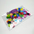 Libiline 100pcs Resin Button Solid Color 4Holes Craft Clothe Sewing Card Making Sweater Shirt (Multi-Color, 5/8"(15mm))...