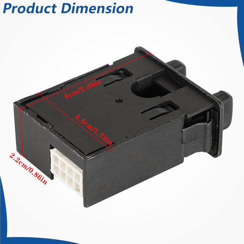 WFLNHB Windshield Wiper Switch Control Replacement for Columbia Coronado 2000-2017 IWPSFL001 Black...