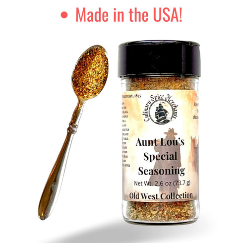 Aunt Lou's Special Seasoning from Culinary Spice Merchants | Perfect on Chicken, Seafood, Vegetables and Fries...