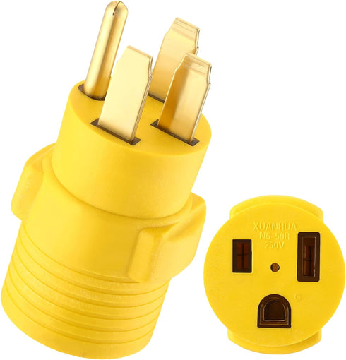 Welder Adapter, Compatible with NEMA 14-50P Male to 6-50R Female, 50 Amp 4 Prong to 3 Prong Welder Power Adapter, Generator Welder Dryer EV Charge...