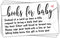 50 Sweet Heart Books for Baby Shower Request Cards - Baby Shower Invitation Inserts...