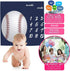 Baseball Theme Baby Monthly Milestone Blanket 48x40in Age Growth Tracker Baby Shower Nursery Blanket Newmom Gift with Bonus Marker LHFS827...