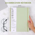EOOUT Spiral Notebook 8.5 x 11, A4 Lined Large Hardcover Notebooks for Women Men, 110 Pages College Ruled Notebook for Work School Note Taking(Lig...
