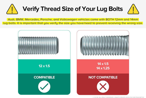 Steel Wheel Hanger Alignment Pin Guide Tool - Metric 12x1.5 Threads - Wheel Lug Bolt Automotive Mechanic Tool Compatible with BMW Mercedes Volkswa...
