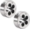 uxcell 1/2-13 UNC Round Die, Machine Thread Right Hand Threading Die, Alloy Tool Steel Screw Thread Cutting Die, 2pcs...