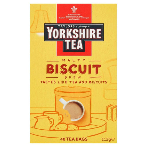 Yorkshire Tea Biscuit Brew 40 Tea Bags 100G (Yorkshire Tea Biscuit Brew 40 Tea Bags 100G)...