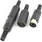 uxcell 2 Set Plastic Housing 7Pin Female + Male DIN Connector Adapter...
