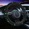 Green Star Steering Wheel Cover Car Accessories for Women Men Auto Non Slip Wheel Covers Protector Universal 15 Inch...