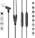 Noise-Isolating Musician's in Ear Monitor, Wired Karaoke Over Ear Headphones with Microphone,Sport Earbuds for Running,Jogging,Gym,Compatible with...