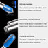 90 Degree V Groove and Round Nose Bit, Newdeli 1/4" Carbide 3D CNC Signmaking Lettering Engraving Router Bit, Woodworking Carving Cutting Tool...