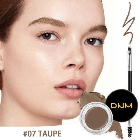 evpct Eyebrow Stamp Pencil Kit for Eyebrows, Makeup Brow Stamp Trio Kit with Waterproof Eyebrow Pencil, Eyeliner, Eyebrow Pomade, 10 Eyebrow Stenc...