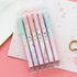 6 Pcs Gel Ink Pens Cartoon Retractable Pens Cute Animal Pen 0.5mm Ballpoint Pen Office School Supplies for Girls (Sakura)...