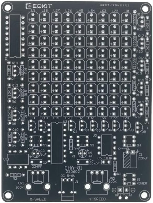 Gikfun LED Chaser Kit Soldering Practice Kit PCB Board for School Learning Project EK1974...