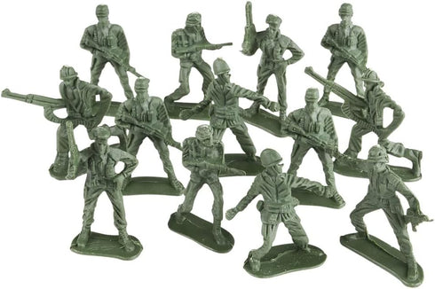 Rhode Island Novelty Classic Toy Soldiers in Assorted Poses | 144 Pieces...