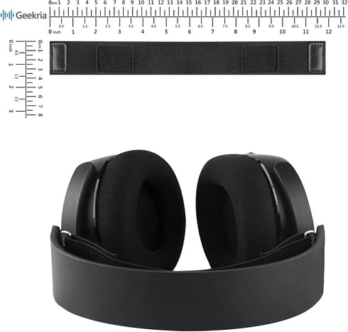 Geekria Flex Fabric Headband Pad Compatible with SteelSeries Arctis 5 & Arctis 3 All-Platform Gaming, Headphones Replacement Band, Headset Head To...
