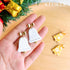 Keoker Christmas Polymer Clay Cutters, Polymer Clay Cutters for Earrings Christmas, 11 Shapes Christmas Clay Earrings Cutters, Winter Clay Cutters...