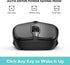 Ergonomic Bluetooth Mouse and Mouse Pad for Laptop, Silent Mouse with 3-Levels DPI, USB Nano Receiver for Android PC Notebook Computer Mac-Black...