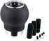 Abfer 5 Speed Shifter Knob Car Stick Gear Lever Shifting Knobs Shift Ball Replacement for Most Manual Vehicle Truck (Black)...