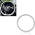 1 PC Car D Shape Steering Wheel Cover, Non-Slip Silicone Steering Wheel Protector Cover, All Seasons, Suitable for D Shape Flat Bottom Steering Wh...