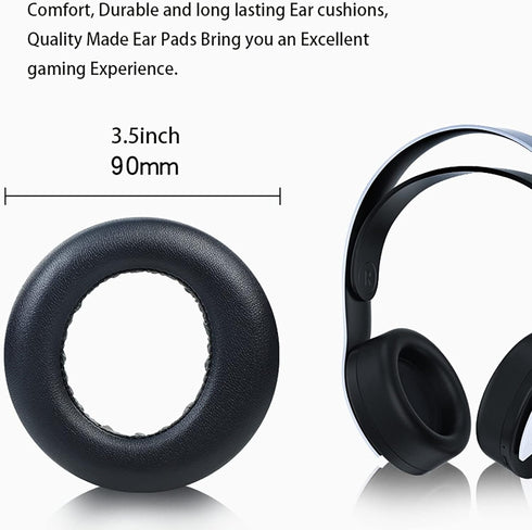 Ear Pads Cushions Replacement for Sony Playstation 5 Pulse 3D PS5 Wireless Headphones, Headset Earpads Pillows Repair Parts...