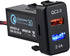 Cllena Dual USB Port Charger Socket Quick Charge 3.0 & 2.4A for Toyota......