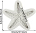Starfish Silicone Fondant Mold Marine Theme Cake Molds For Sugar Cake Decorating Cupcake Topper Candy Chocolate Gum Paste Polymer Clay...