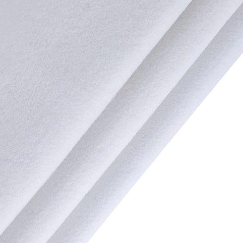 Jtnohx Craft Felt, 1 Square Yard Felt Fabric, 1.4mm Thickness Soft Felt Sheets, Felt by Yard for Art & Craft Project (White)...