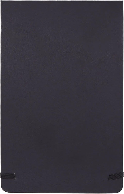 Amazon Basics - Hardcover Art Sketchbook L Size 5.25" x 8.25", 72 Sheets, Black...