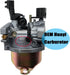Huayi Carburetor Compatible with Huskee 31AM6BHE731 1143789 208CC 24 in 2-Stage Snowblower Replacement Carb...