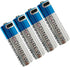 High-Capacity AA Lithium-Ion Rechargeable Batteries - 2830mAh, 4255mWh, USB-C, 4-Pack with 4-in-1 Charging Cable - Long-Lasting Power for High-Dra...
