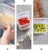 Cheese Storage for Fridge Utensil Holder 2pcs s Deli Meat Saver Airtight Butter Boxes Food Serving Dishes with Lids Meal Prep Container for Kitche...