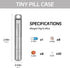 ThruNite Portable Metal Pill Case 3 Layers Pill Container Waterproof Pill Organizer Holder for Travel Purse Keychain EDC Daily Personal Care Outdo...