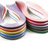 JUYA Paper Quilling Gradient Series Set 10 Colors QP388 (10 Packs Individual, Width: 3mm)...