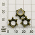 iloveDIYbeads 60pcs Mixed Antique Silver Bronze Gold 3D King Crown Loose Spacer Bead,Craft Supplies Crown Charms for Jewelry Making Accessory Find...
