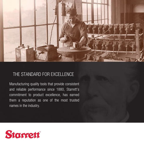 Starrett Tempered Steel Thickness Gage or Feeler Stock with Rounded Ends - Ideal for Carpenters and Home Improvement - .25mm Thickness, 30cm Lengt...