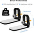 Suixing Sound Bar Mounts Universal Wall Mount Kit Mounting Bracket Compatible Most of Soundbars Wall Mount Brackets with Hardware Kit...