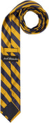 Jacob Alexander Stripe Woven Men's Slim 2.75" College Striped Tie...