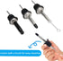Liquor Pour Spouts with Dust Caps - Speed Pourer Nozzles for Alcohol & Liquor Bottles | Pro Bar & Home Use Bartender Accessories with Leak-Proof &...