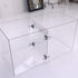 Fish Tank Divider Acrylic Aquarium Divider Kit with 8 Suction Cups Accessories Fish Separator Transparent Plate (Suction Cup Included) 9.8 * 11.8i...