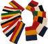 3 Color Striped Terry Sports Sweat Headband, Wristband Set...