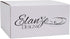Elanze Designs Cream Matte Glaze Finish 17 ounce Stoneware Coffee Cup Mugs Set of 4...