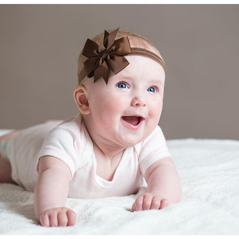 WillingTee Hairband, Baby Girls Headbands 3Inch 40 Colors Grosgrain Ribbon Hair Bows Choice for Baby Girls Infants Toddler Kids Teens and Children...