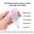 8 Pack 30ml+50ml Glue Squeeze Bottle, Precision Tip Applicator Bottle, Needle Tip Squeeze Bottle, Glue Applicator Bottles, for Paint, Quilling, Cr...