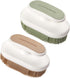 2Pcs Soft Bristle Cleaning Brush Silicone Laundry Stain Brush Small Household Washing Brush Scrub Brush for Cleaning Laundry Brush for Stains on C...