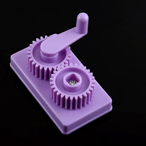 Purple Hand Operated Quilling Crimper, Paper Slip Shape Making Tool DIY Making Tool, Quilling Tool with Little Storage Case...