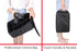 Roomy Camera Protective Bag Insert Waterproof Lens Pouch Shockproof DSLR SLR Carrying Case with Thicken Partition Padded Liner for Sony Canon Niko...