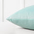Mixhug Set of 2 Cozy Velvet Square Decorative Throw Pillow Covers for Couch and Bed, Turquoise, 18 x 18 Inches...